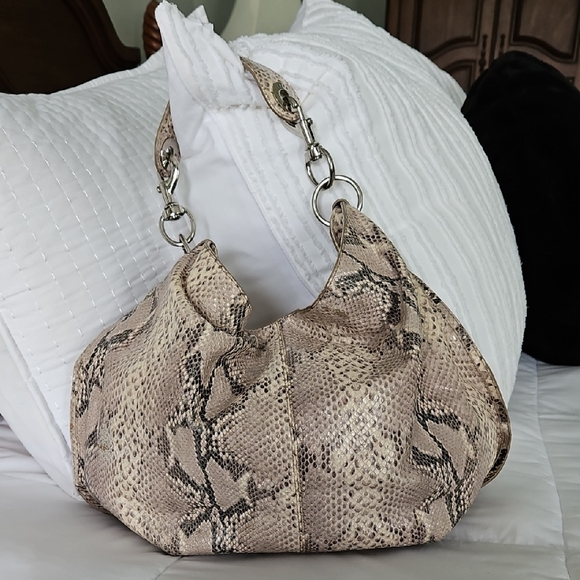 Rebecca Minkoff Python Hobo Bag - Picture 1 of 15